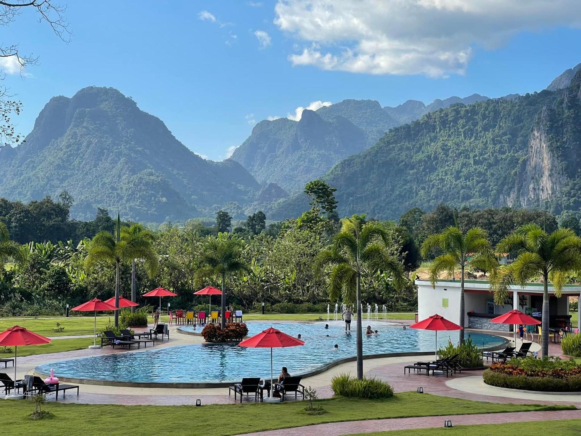 Tmark Resort Vangvieng Vangviang Kültér fotó